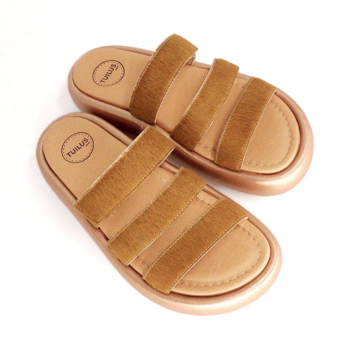 Grecia Sandal Cinnamon Hair